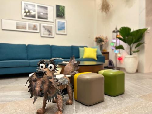 Huéspedes con una o varias mascotas en 戀戀館民宿