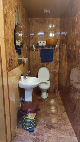 Ett badrum på Guesthouse in Batumi 97