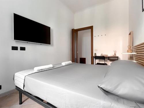 Televisyen dan/atau pusat hiburan di Nea apartment