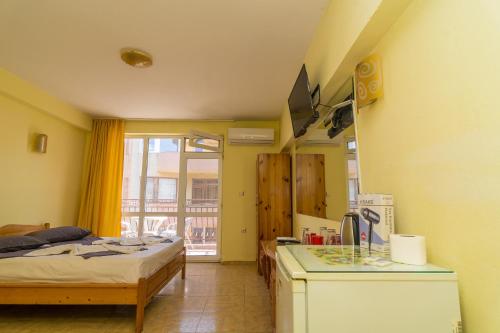 Ένα ή περισσότερα κρεβάτια σε δωμάτιο στο Fener Guest House