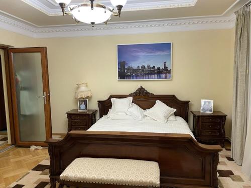 מיטה או מיטות בחדר ב-Casa Dobra