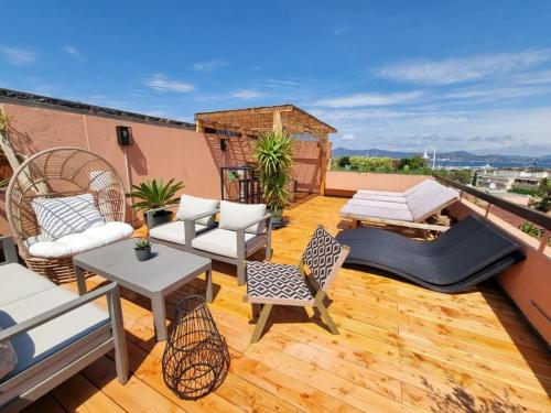 Superbe appartement avec Rooftop privé