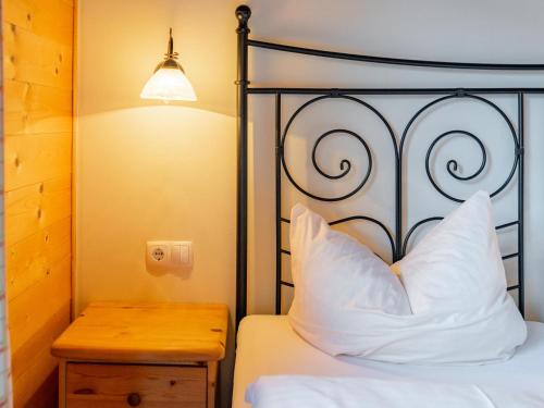Chalet Wildschönauにあるベッド