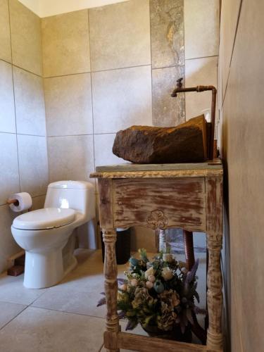Koupelna v ubytování MoiraEcolodge - Cabaña El Porvenir