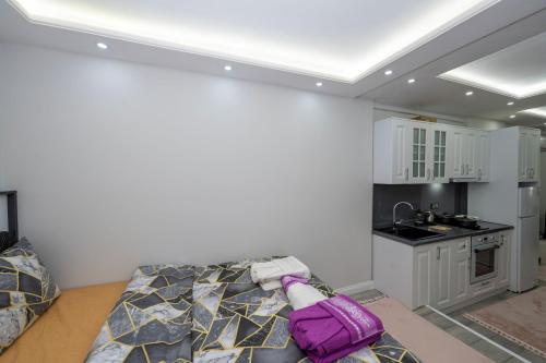 Кухня или мини-кухня в BOSPHORUS EXCLUSİVE RESİDENCE
