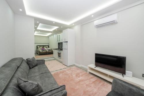 Кухня или мини-кухня в BOSPHORUS EXCLUSİVE RESİDENCE

