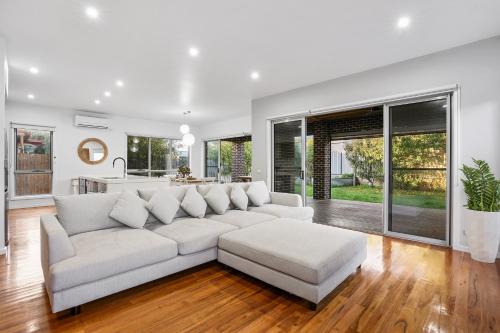 Ruang duduk di Casa Di Mare - Portarlington