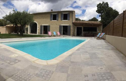 Provençal bastide in Uzès