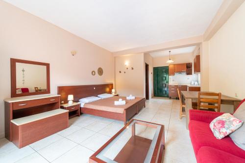 A bed or beds in a room at Arianna Superior Studio 18