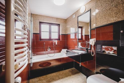 Kúpeľňa v ubytovaní Hotel Solaris