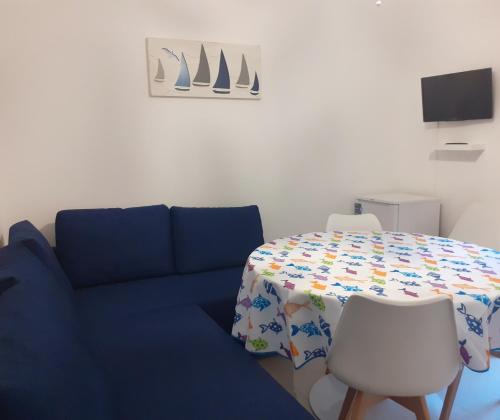 A seating area at CASA ACCIUGHINA