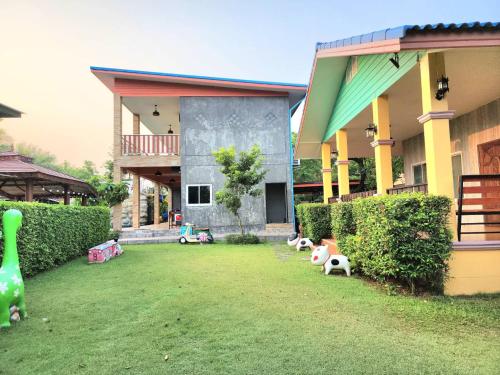 Zahrada ubytování บ้านสวนชมจันทร์ กำแพงแสน