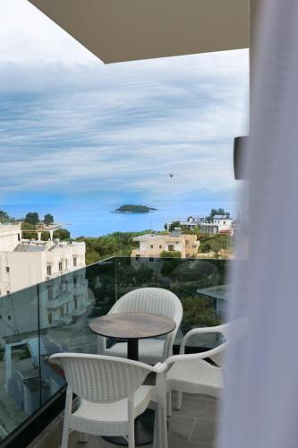 Balkón nebo terasa v ubytování HOTEL RENATO