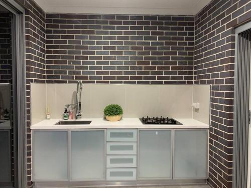 Dapur atau dapur kecil di A pleasant & sweet Home