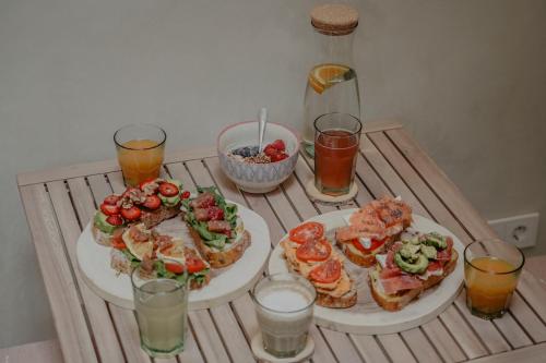 Jídlo v venkovského domu nebo okolí