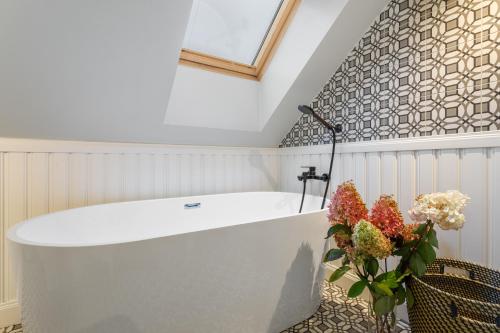 Ένα μπάνιο στο Luksuslik korter Pärnu südalinnas