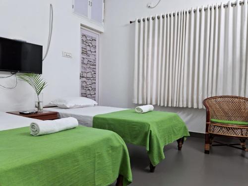 Postel nebo postele na pokoji v ubytování Mi Casa Tu Casa Homestay