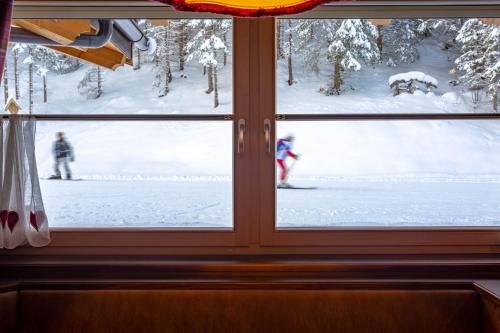 Hotel Somont durante l'inverno