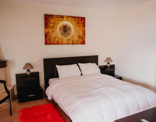 Obrava Guesthouse Kotroni Trikalonにあるベッド