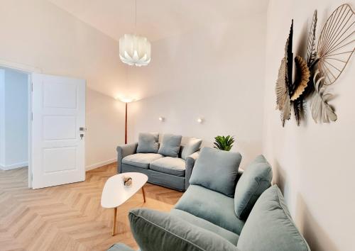 Гостиная зона в Glamour Suite Cagliari
