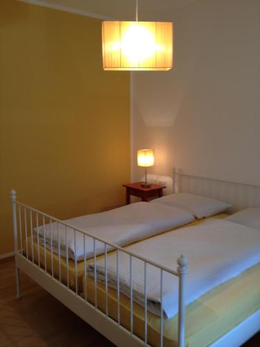 Кровать или кровати в номере Appartements Kortscherhof