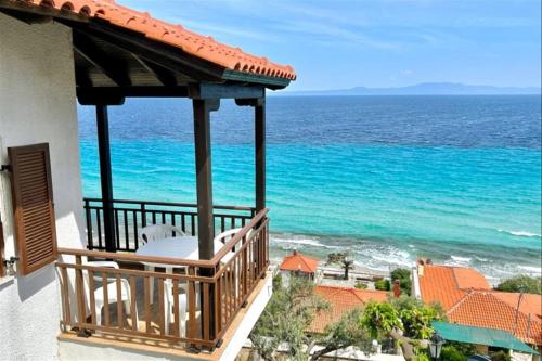 Üldine merevaade või majutusasutusest Margarita Traditional House Afitos 2 bedrooms 5 guests pildistatud vaade