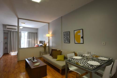 Χώρος καθιστικού στο Top location & comfort in recoleta for your Buenos Aires stay - A