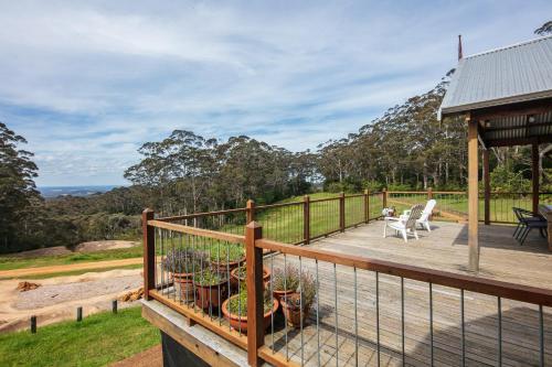 Un paisaje natural cerca de la casa vacacional