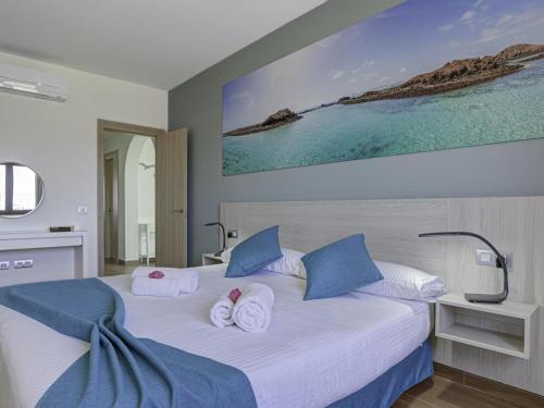 Postel nebo postele na pokoji v ubytování Lightbooking Villa El Molino piscina privada climatizada