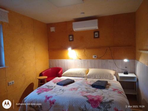 Cama o camas de una habitación en Guesthouse Kohvikann