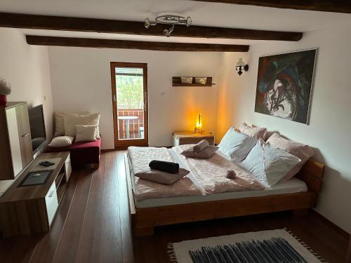 Posezení v ubytování Apartma-BUOVC
