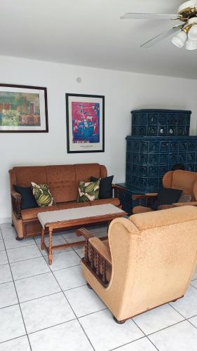 Ruang duduk di Siófoki nyaralóház