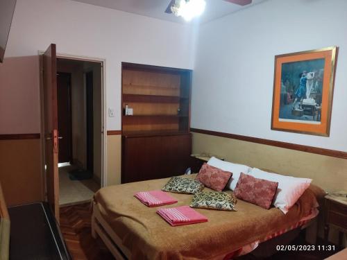 Postel nebo postele na pokoji v ubytování hostel olivos