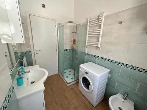 Ванна кімната в Appartamento Cuore D’Abruzzo