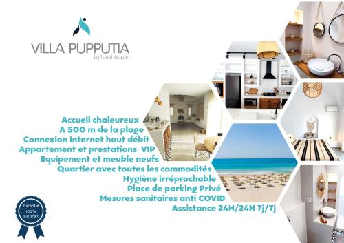 Afbeelding uit fotogalerij van Villa Pupputia Hammamet M'rezga beach in Nabeul