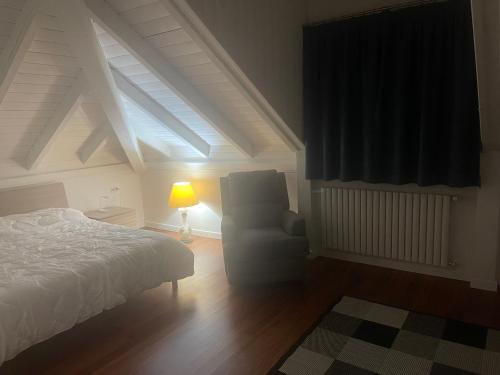 Postel nebo postele na pokoji v ubytování Villa Mariel Lago Maggiore