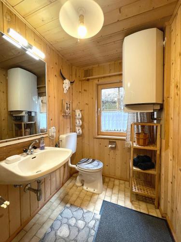 Un baño de Siegel Almhütte