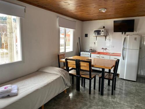 Kuchyň nebo kuchyňský kout v ubytování Departamentos Lizkar