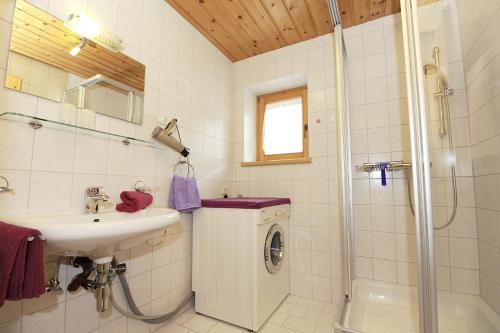 Koupelna v ubytování Haus Natalie