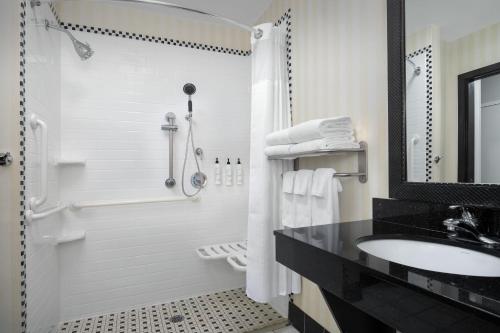 Vonios kambarys apgyvendinimo įstaigoje Fairfield by Marriott Tacoma Puyallup