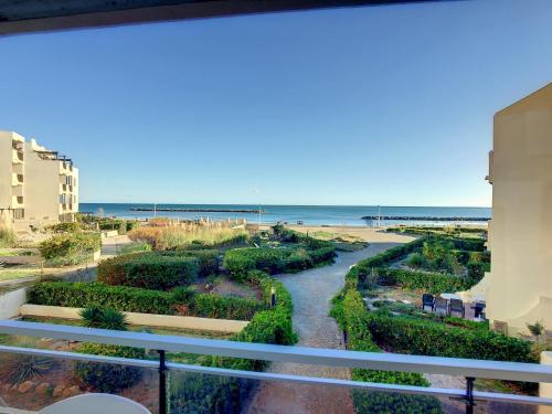 Studio cabine sur plage avec parking et animaux admis - FR-1-715-63