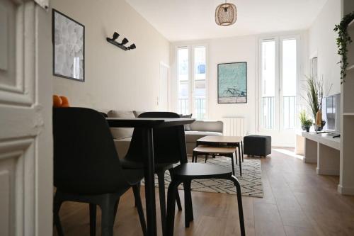 Magnifique appartement T4, plage des Catalans