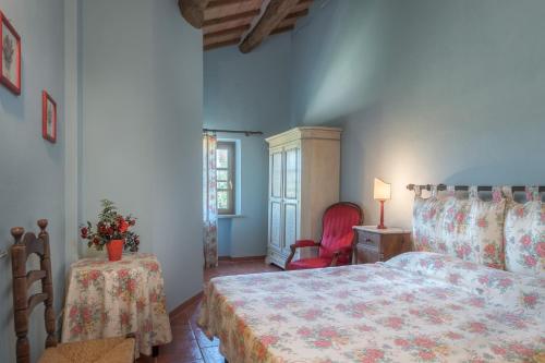 Postel nebo postele na pokoji v ubytování Agriturismi Farina