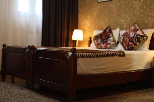 Postel nebo postele na pokoji v ubytování Hotel Casa Italia