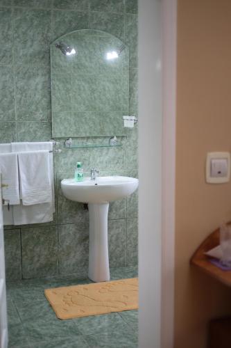 Koupelna v ubytování Hotel Casa Italia