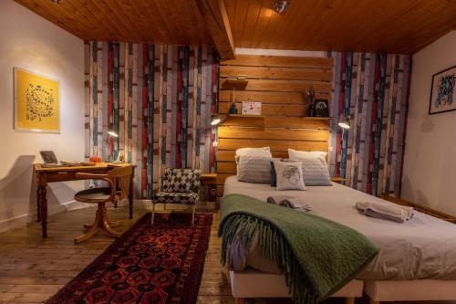Posteľ alebo postele v izbe v ubytovaní La Maison Perchée