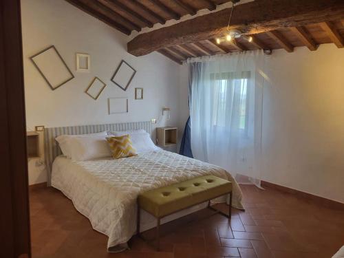 Postel nebo postele na pokoji v ubytování Suite Bellavista con angolo cottura