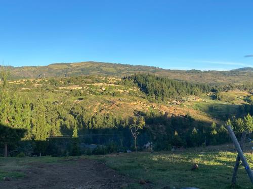 Paisaje cerca de este camping