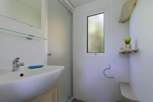 Kúpeľňa v ubytovaní Mobilhome 373