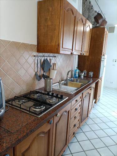 Η κουζίνα ή μικρή κουζίνα στο Casa Teranga